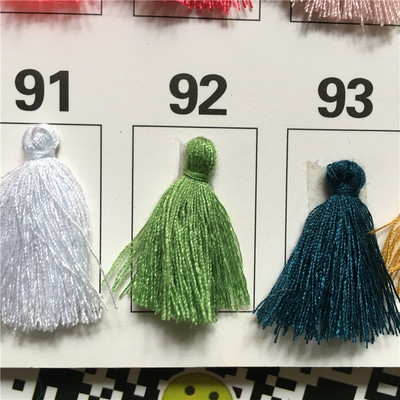 50gab 27mm kokvilnas pušķis mobilā telefona aizkariem, atslēgas rotaslietas auskari apģērbu izgatavošanai, aksesuāri C62-C92