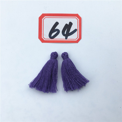 50gab 27mm kokvilnas pušķis mobilā telefona aizkariem, atslēgas rotaslietas auskari apģērbu izgatavošanai, aksesuāri C62-C92