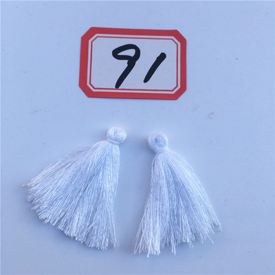 50gab 27mm kokvilnas pušķis mobilā telefona aizkariem, atslēgas rotaslietas auskari apģērbu izgatavošanai, aksesuāri C62-C92