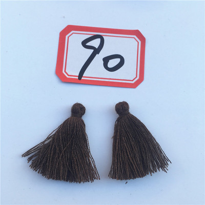 50gab 27mm kokvilnas pušķis mobilā telefona aizkariem, atslēgas rotaslietas auskari apģērbu izgatavošanai, aksesuāri C62-C92