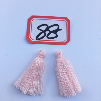 50gab 27mm kokvilnas pušķis mobilā telefona aizkariem, atslēgas rotaslietas auskari apģērbu izgatavošanai, aksesuāri C62-C92