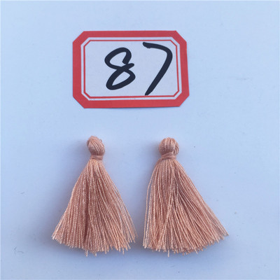 50gab 27mm kokvilnas pušķis mobilā telefona aizkariem, atslēgas rotaslietas auskari apģērbu izgatavošanai, aksesuāri C62-C92