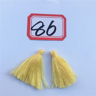 50gab 27mm kokvilnas pušķis mobilā telefona aizkariem, atslēgas rotaslietas auskari apģērbu izgatavošanai, aksesuāri C62-C92