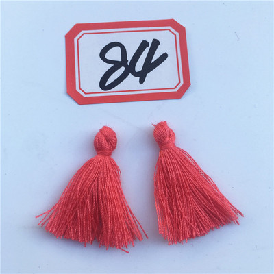 50gab 27mm kokvilnas pušķis mobilā telefona aizkariem, atslēgas rotaslietas auskari apģērbu izgatavošanai, aksesuāri C62-C92