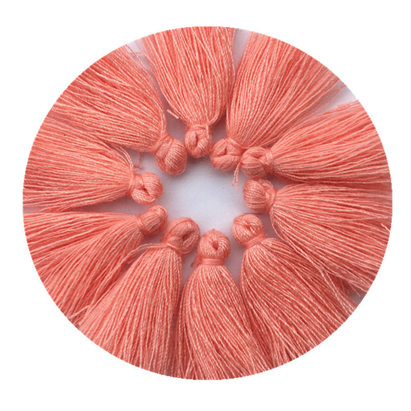 50gab 27mm kokvilnas pušķis mobilā telefona aizkariem, atslēgas rotaslietas auskari apģērbu izgatavošanai, aksesuāri C62-C92