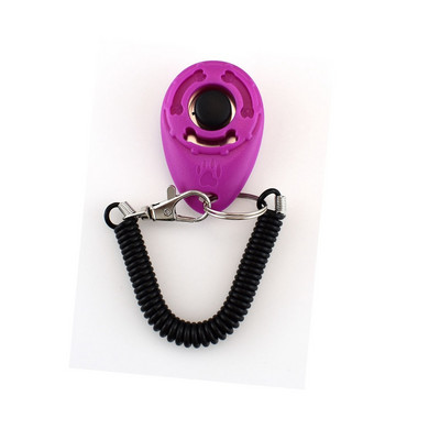 Щракалка за обучение на кучета с каишка за китка Pet Sound Key Answer Trainer Assistive Guide Chain Wristband Rope Aid Tool Инструмент за домашни любимци