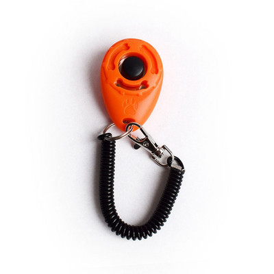 Щракалка за обучение на кучета с каишка за китка Pet Sound Key Answer Trainer Assistive Guide Chain Wristband Rope Aid Tool Инструмент за домашни любимци