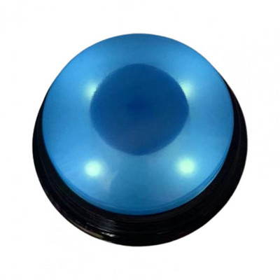 Balso įrašymo mygtukas Treniruokite savo augintinį Linksmas šuns žaislas 30 sekundžių įrašomas mirksinčios lemputės Balso atkūrimas spustelėjus augintinį