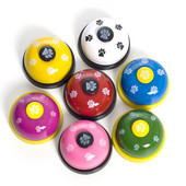 Gyvūnų dresavimo reikmenys Šunų dresavimo varpeliai Kačių šunų žaislai Spalvingi nerūdijančio plieno valgomieji varpeliai šuniukų dresavimo įranga