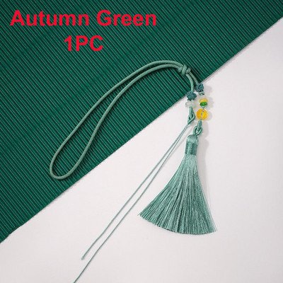 1 db Bojt kézműves bojt Kézzel készített puha selyem bojt akasztóhurokkal barkácsoláshoz ékszerkészítéshez kézműves dekorációs kiegészítők