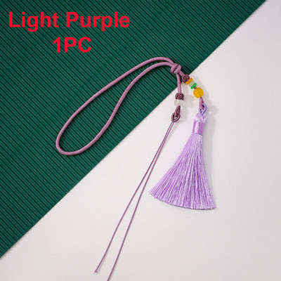 1 db Bojt kézműves bojt Kézzel készített puha selyem bojt akasztóhurokkal barkácsoláshoz ékszerkészítéshez kézműves dekorációs kiegészítők