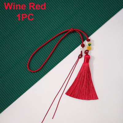 1 db Bojt kézműves bojt Kézzel készített puha selyem bojt akasztóhurokkal barkácsoláshoz ékszerkészítéshez kézműves dekorációs kiegészítők