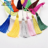 2gab 15cm Pušķi Apdare Piekarināma Virve Zīda pušķi Bārkstis Šūšana Sprādziens Atslēga DIY Izrotāt aizkari Apģērbi Dekoratīvie aksesuāri