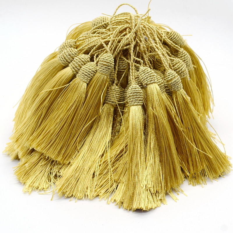 2gab 15cm Pušķi Apdare Piekarināma Virve Zīda pušķi Bārkstis Šūšana Sprādziens Atslēga DIY Izrotāt aizkari Apģērbi Dekoratīvie aksesuāri
