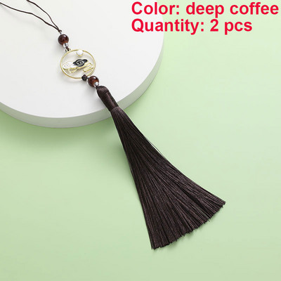 2 gab. Pušķi Roku darbs Mīksti zīdaini pušķi Krāsaini mākonis dzenā mēness pušķi rotaslietu izgatavošanai DIY amatniecības piederumi