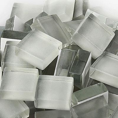 100 grami/komplekts DIY krāsains stikla mozaīkas akmeņi mozaīkas flīzes stikla oļi amatniecības materiālu puzle mozaīkas veidošanai, 10 * 10 mm