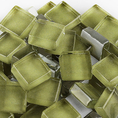 100 grami/komplekts DIY krāsains stikla mozaīkas akmeņi mozaīkas flīzes stikla oļi amatniecības materiālu puzle mozaīkas veidošanai, 10 * 10 mm