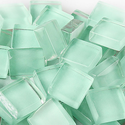 100 grami/komplekts DIY krāsains stikla mozaīkas akmeņi mozaīkas flīzes stikla oļi amatniecības materiālu puzle mozaīkas veidošanai, 10 * 10 mm