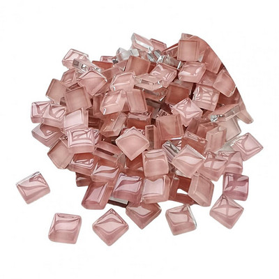 450Gb 1cm Juvelierizstrādājumu izgatavošana Mozaīkas ielāpi DIY Craft Sveču lampa Stikla Vāze Stikla Plāksteri Stikla gabali Mini ar rokām darinātas mozaīkas flīzes