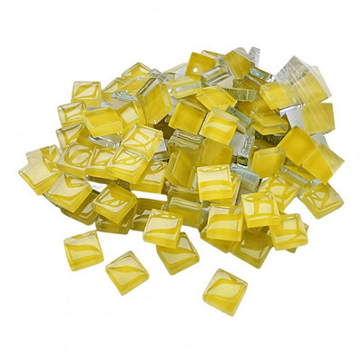 450Gb 1cm Juvelierizstrādājumu izgatavošana Mozaīkas ielāpi DIY Craft Sveču lampa Stikla Vāze Stikla Plāksteri Stikla gabali Mini ar rokām darinātas mozaīkas flīzes