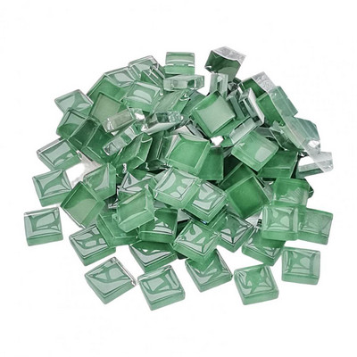 450Gb 1cm Juvelierizstrādājumu izgatavošana Mozaīkas ielāpi DIY Craft Sveču lampa Stikla Vāze Stikla Plāksteri Stikla gabali Mini ar rokām darinātas mozaīkas flīzes