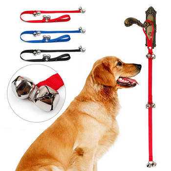 Nylon Rope Doorbell for Door Alert Door Bell Training tool Clicker Bells Pets Pets Puppy Housetraining Supplies for any Door Handle