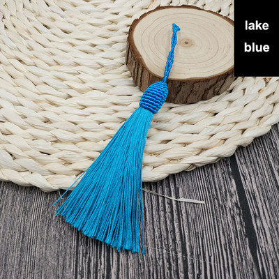 2 vnt. / siunta 9 cm Siūlai Kutai Dekoratyviniai šilko kutai, papuošalai „pasidaryk pats“ kutų siuvimo audiniai Priedai Kraštelių apdaila kutų pakabukui