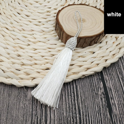 2 vnt. / siunta 9 cm Siūlai Kutai Dekoratyviniai šilko kutai, papuošalai „pasidaryk pats“ kutų siuvimo audiniai Priedai Kraštelių apdaila kutų pakabukui