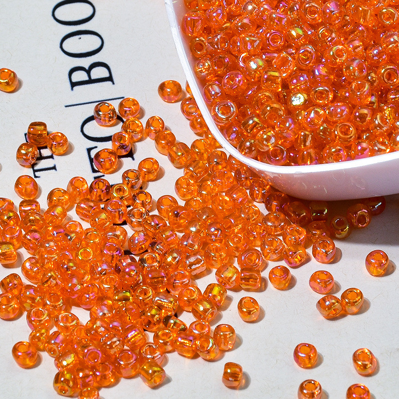 10 g Stiklinės kelių spalvų mini karoliukai mozaikinės plytelės vaikams „pasidaryk pats“ mozaikinių amatų kūrimui