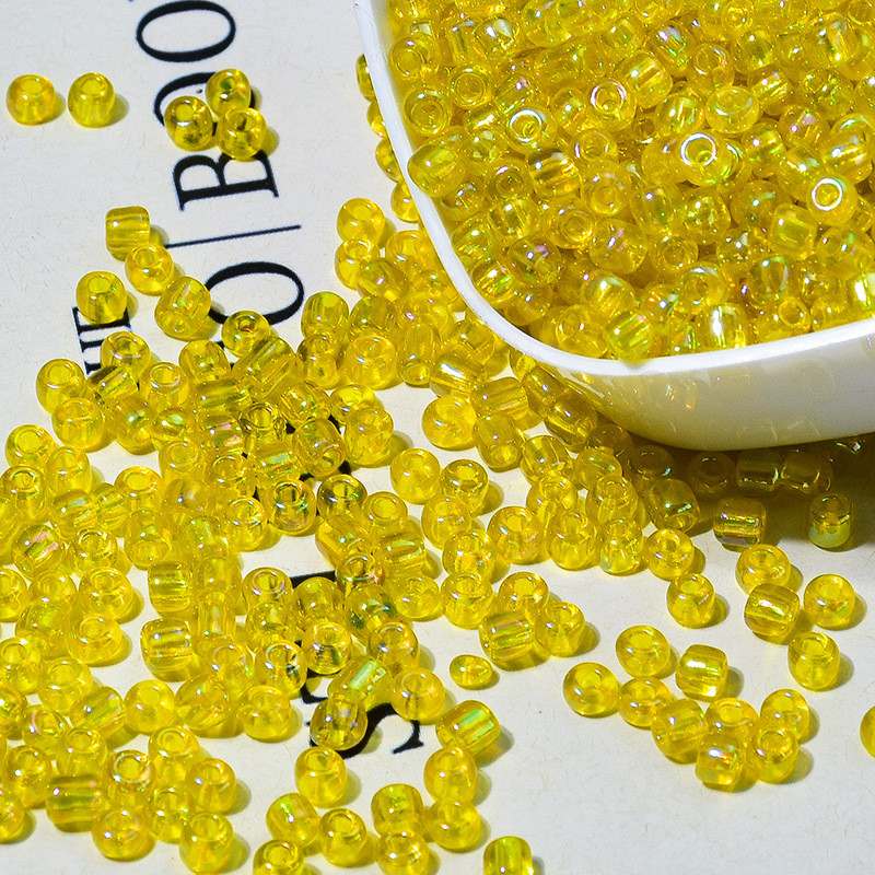 10 g Stiklinės kelių spalvų mini karoliukai mozaikinės plytelės vaikams „pasidaryk pats“ mozaikinių amatų kūrimui