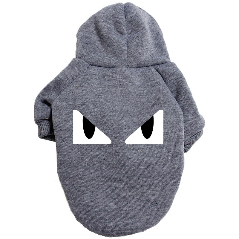 2023. gada jauns mājdzīvnieku suņu apģērbs Suņu džemperis Suņu kapuces apdrukas dizains rudens ziema Jauns Labradora biezs silts suņu apģērbs Suņu mēteļu apģērbs