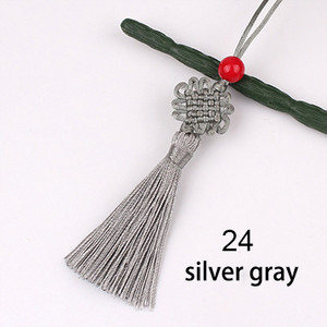 2 vnt 5 cm kutai Kabanti virvė Kinietiški mazgai kutai kutais Siuvimas Bang Kutas Trim Raktų kutai, skirti „pasidaryk pats“ papuošti užuolaidų priedus