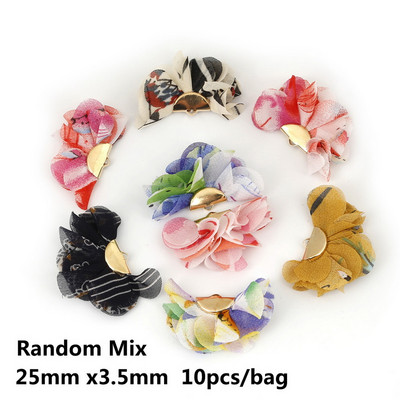 Izvēles 8 stilu jauktu krāsu šarms ziedu pušķu piekaramie aksesuāri auskariem/atslēgu piekariņam/telefonam/aizkaram/gramenta dekorēšanai