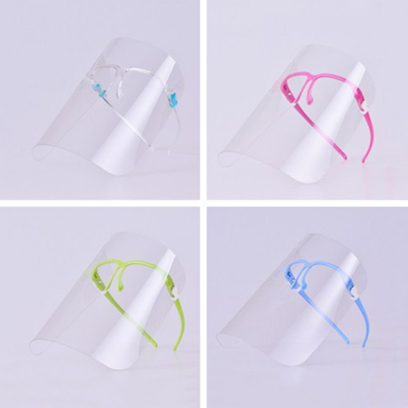 Virtuvės permatomas veido skydelis nuo aliejaus svogūnų akiniai nuo dulkių nepraleidžianti veido apsauginė kaukė Mascarilla pakartotinai panaudojami maisto gaminimo įrankiai