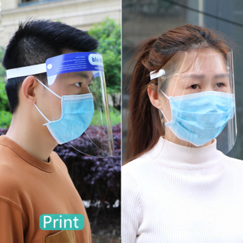 Virtuvės permatomas veido skydelis nuo aliejaus svogūnų akiniai nuo dulkių nepraleidžianti veido apsauginė kaukė Mascarilla pakartotinai panaudojami maisto gaminimo įrankiai