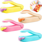 Mini aizzīmogošanas mašīna, pārtikas maisiņu aizzīmogošanas mašīna, piemērota nepabeigtu uzkodu maisiņu aizzīmogošanai, ļoti labi virtuves piederumi