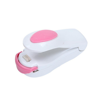 Mini aizzīmogošanas mašīna, pārtikas maisiņu aizzīmogošanas mašīna, piemērota nepabeigtu uzkodu maisiņu aizzīmogošanai, ļoti labi virtuves piederumi