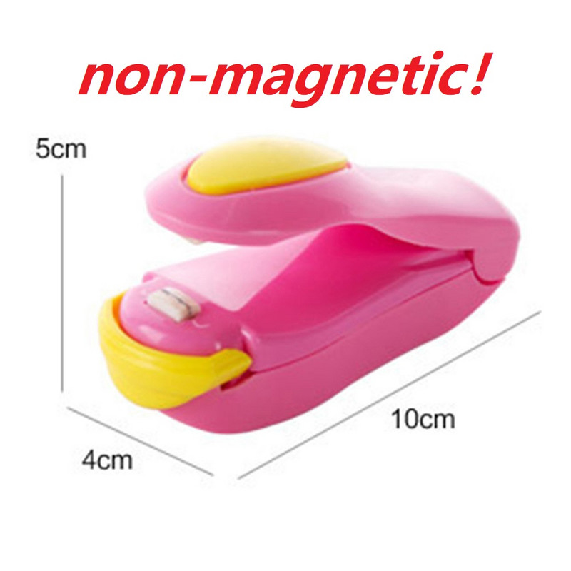 Mini aizzīmogošanas mašīna, pārtikas maisiņu aizzīmogošanas mašīna, piemērota nepabeigtu uzkodu maisiņu aizzīmogošanai, ļoti labi virtuves piederumi