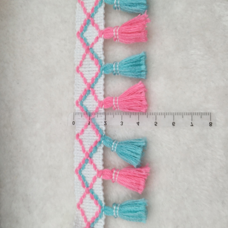 1 jardo kutų nėrinių apdaila kutų kutais nėrinių užuolaidų siuvinėjimo kutai Drabužių nėrinių juostelė vestuvėms „pasidaryk pats“ amatų siuvimo aksesuaras