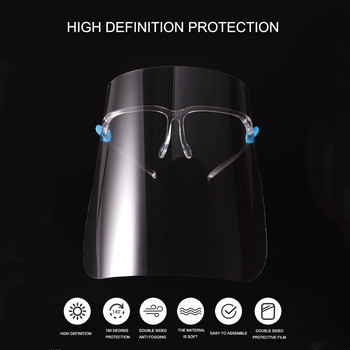 Προστατευτική μάσκα προσώπου με προστασία από τη σκόνη Mascarilla Εργαλεία μαγειρέματος κατά της ομίχλης με δυνατότητα επαναχρησιμοποίησης 5 χρωμάτων