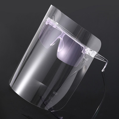 5 krāsas Virtuves Caurspīdīgs Sejas Aizsargbrilles Putekļu necaurlaidīga sejas aizsargmaska Mascarilla Atkārtoti izmantojami gatavošanas rīki Pretsvīst