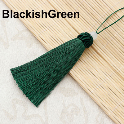 2/5 gab. 8 cm pušķis ar rokām gatavoti zīda amatniecības pušķi Ananāsu cepures pušķi ar auklas cilpu DIY amatniecībai, rotaslietu izgatavošanas piederumi