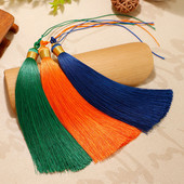 1 vnt. 13 cm amatų kutai Šilkiniai rankų darbo minkšti kutai su virvelėmis, skirti papuošalams gaminti „pasidaryk pats“ amatų dizaino dekoravimui