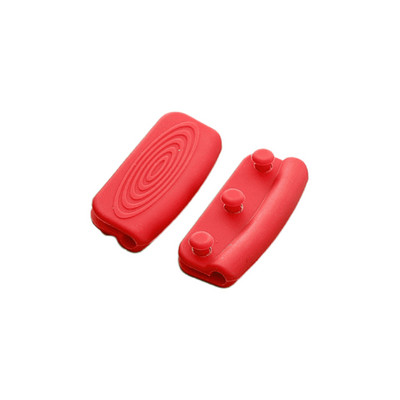 2/4 DB szilikon serpenyő fogantyú fedél Forrázásgátló védő burkolat Pároló serpenyő fogantyútartó csúszásmentes fedél konyhai kütyük