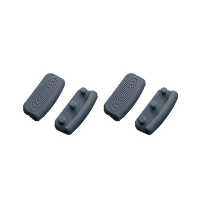 2/4 DB szilikon serpenyő fogantyú fedél Forrázásgátló védő burkolat Pároló serpenyő fogantyútartó csúszásmentes fedél konyhai kütyük