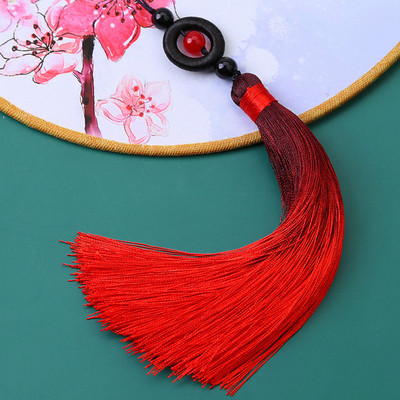 13 cm-es színátmenetes függő kötél selyem bojt rojt barkácsoláshoz kulcstartó fülbevaló horgok medál ékszer készítés keresési kellékek