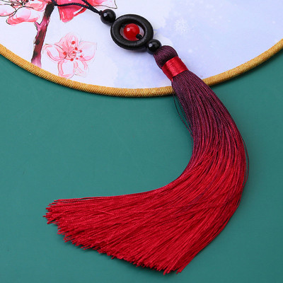 13 cm-es színátmenetes függő kötél selyem bojt rojt barkácsoláshoz kulcstartó fülbevaló horgok medál ékszer készítés keresési kellékek