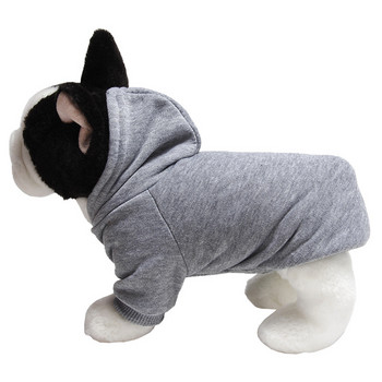 Νέα χειμωνιάτικα ρούχα για σκύλους Pure design με κουκούλα για σκύλους γάτα Φθινοπωρινό μπουφάν χειμωνιάτικο παλτό σκύλου Puppy Chihuahau Ένδυση για κατοικίδια Ropa Perro Pug