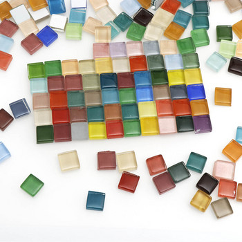 Πλακάκια μωσαϊκού από κρυστάλλινο γυαλί μικτού χρώματος 50g για δημιουργική δημιουργία Παιδιών Παζλ DIY Χειροτεχνίες Χειροποίητα Αξεσουάρ Μωσαϊκό Πέτρες