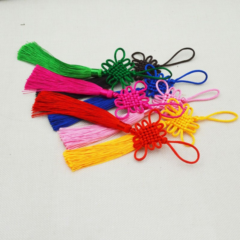 10gb 20cm poliestera pušķis bārkstis birste Šūšanas piederumi pušķu bārkstis Apgriezt pušķu kulonu aizkariem rotaslietas DIY Home Decor